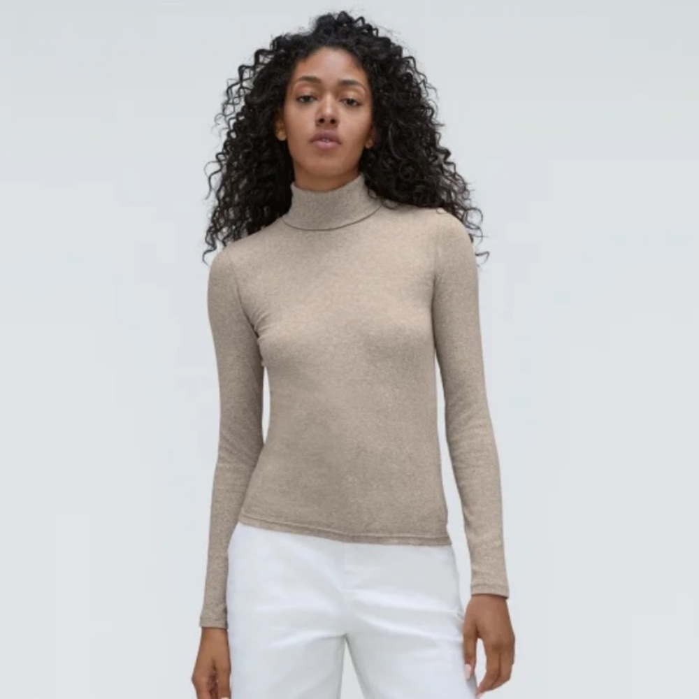 Everlane Micro Rib Turtleneck